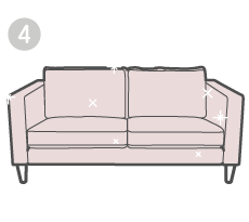 Revive your old sofa with Comfort Works' custom sofa covers!